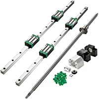 VEVOR Recorrido Carril de Deslizamiento Lineal HGR20-700mm para Kit CNC Adecuado para Equipos Automáticos- Equipos de…